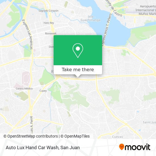 Auto Lux Hand Car Wash map