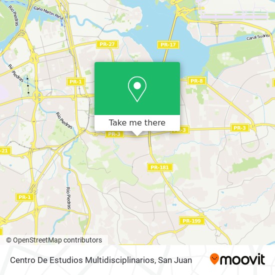 Centro De Estudios Multidisciplinarios map