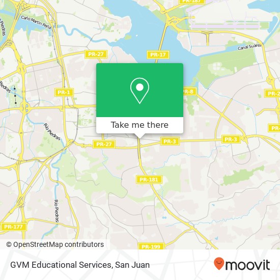 GVM Educational Services map