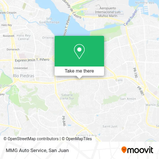 MMG Auto Service map