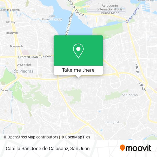 Capilla San Jose de Calasanz map