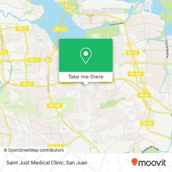 Saint Just Medical Clinic map