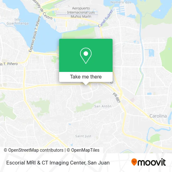 Escorial MRI & CT Imaging Center map