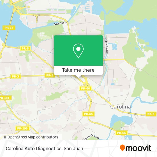 Carolina Auto Diagnostics map