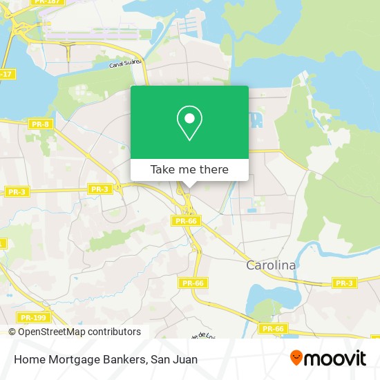 Home Mortgage Bankers map