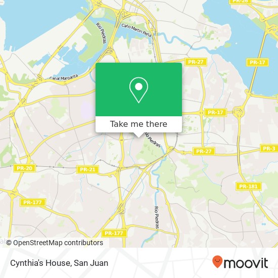 Cynthia's House map