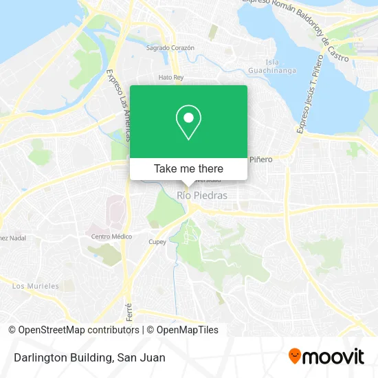 Darlington Building map