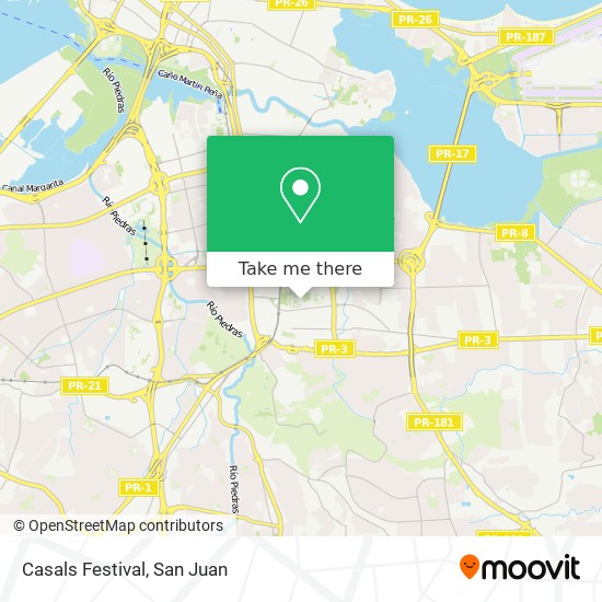 Casals Festival map