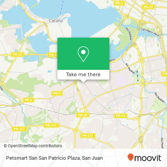 Petsmart San San Patricio Plaza map