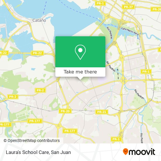 Mapa de Laura's School Care