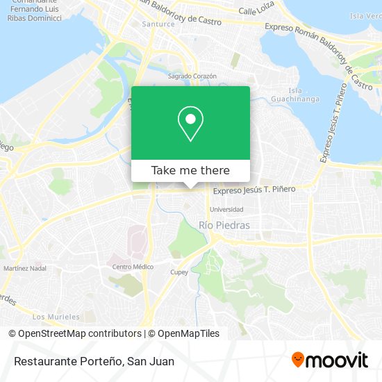 Restaurante Porteño map