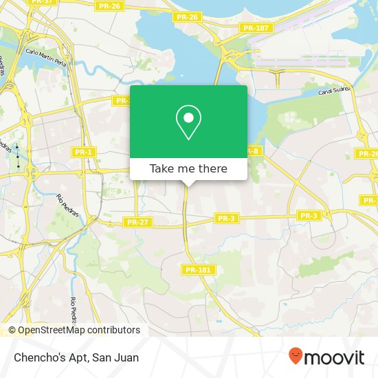 Chencho's Apt map