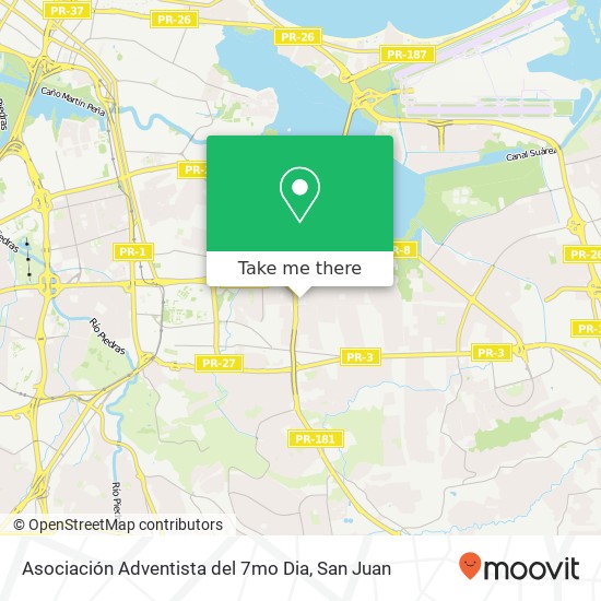 Asociación Adventista del 7mo Dia map