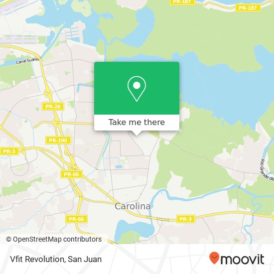 Vfit Revolution map