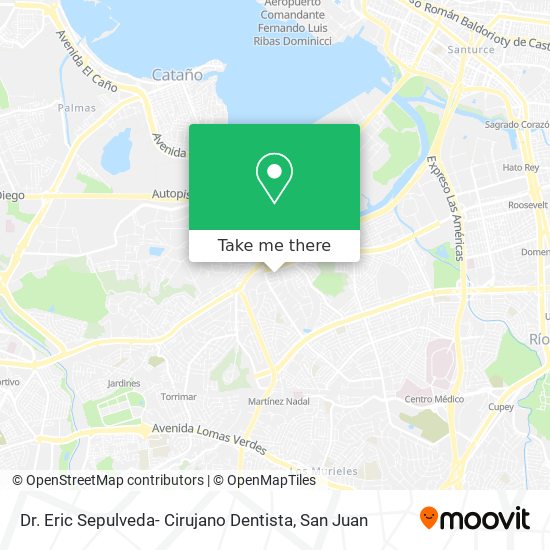 Dr. Eric Sepulveda- Cirujano Dentista map