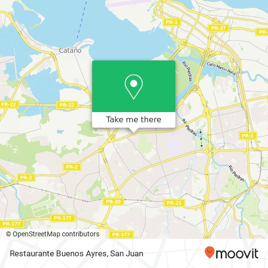 Restaurante Buenos Ayres map