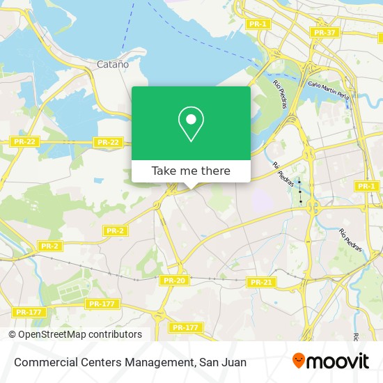 Commercial Centers Management map