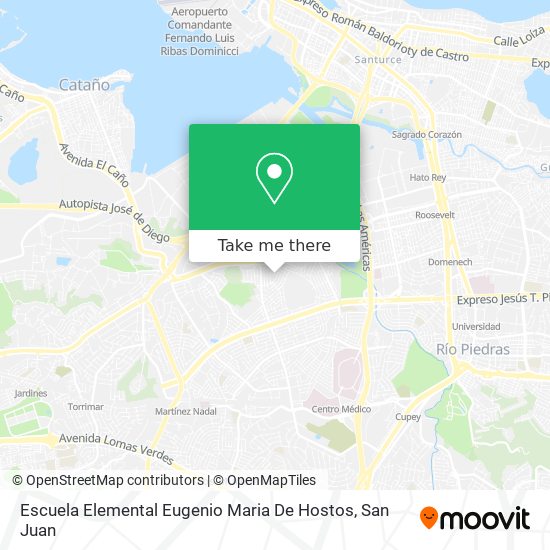 Escuela Elemental Eugenio Maria De Hostos map