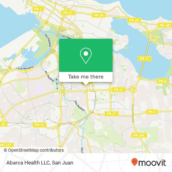 Abarca Health LLC map