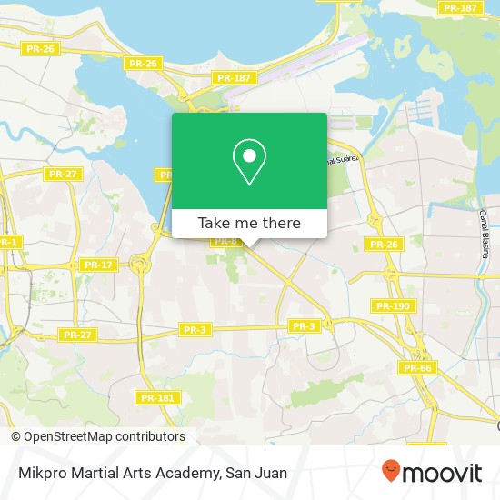 Mikpro Martial Arts Academy map