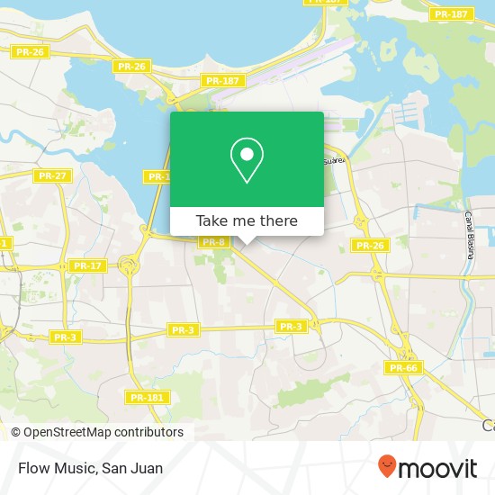 Flow Music map