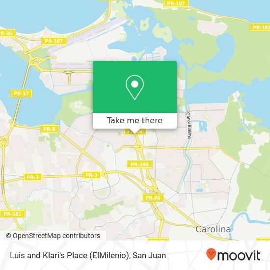 Mapa de Luis and Klari's Place (ElMilenio)