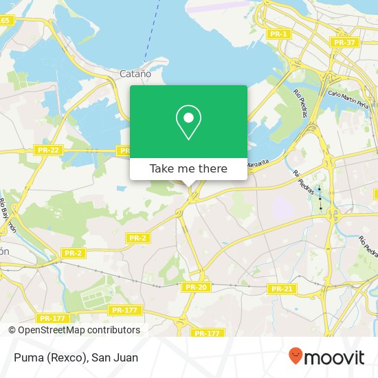 Puma (Rexco) map