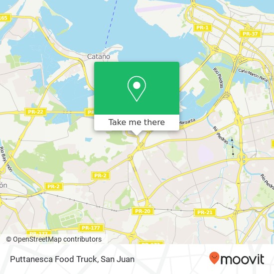 Puttanesca Food Truck map