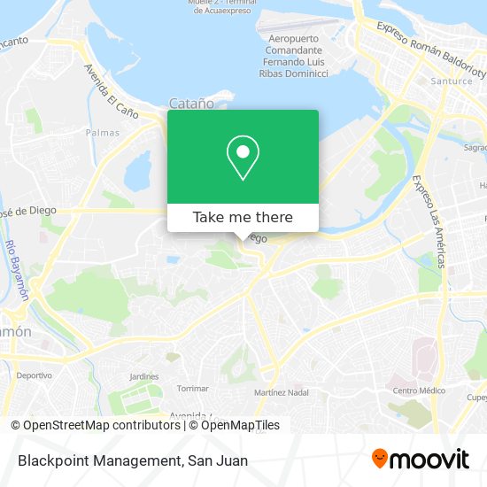 Blackpoint Management map