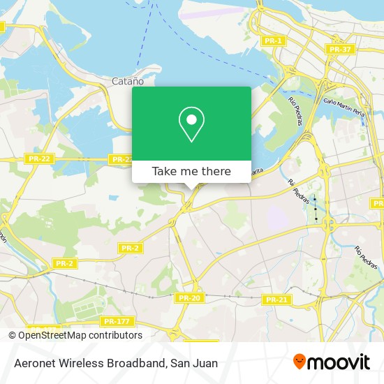 Aeronet Wireless Broadband map