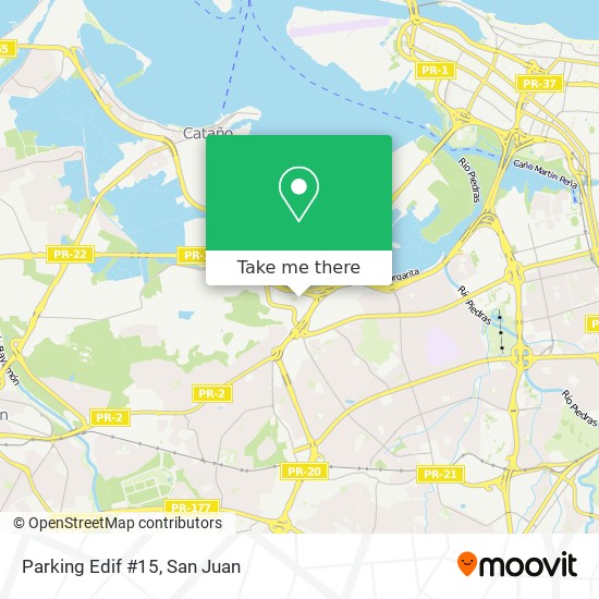 Parking Edif #15 map