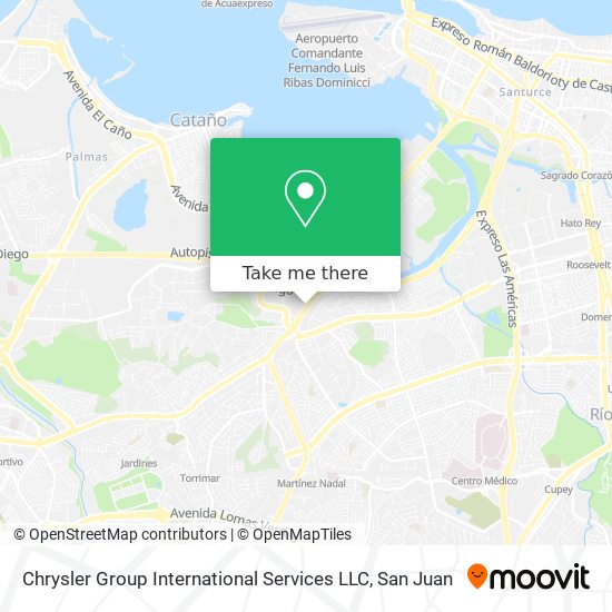 Chrysler Group International Services LLC map