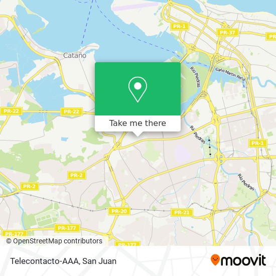 Telecontacto-AAA map
