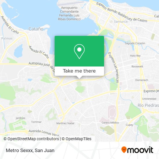 Metro Sexxx map
