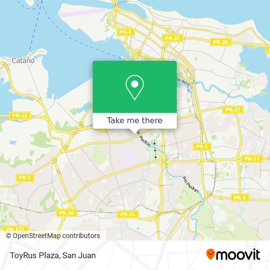 ToyRus Plaza map