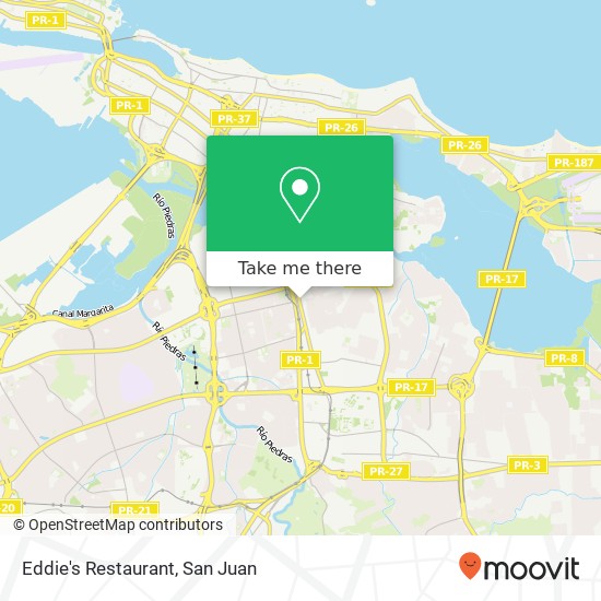 Eddie's Restaurant map