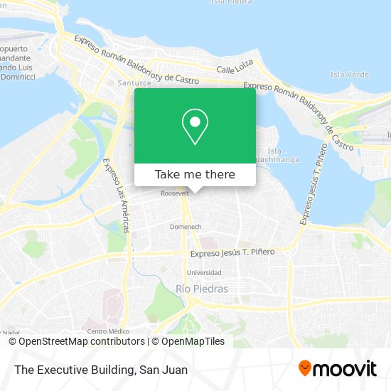 The Executive Building map