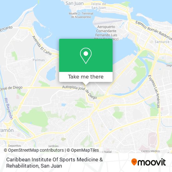Caribbean Institute Of Sports Medicine & Rehabilitation map