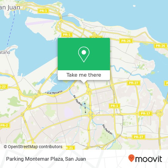 Parking Montemar Plaza map