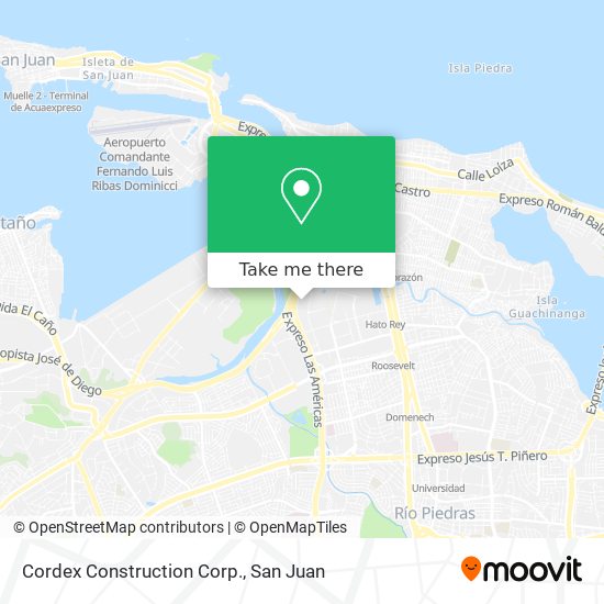 Cordex Construction Corp. map