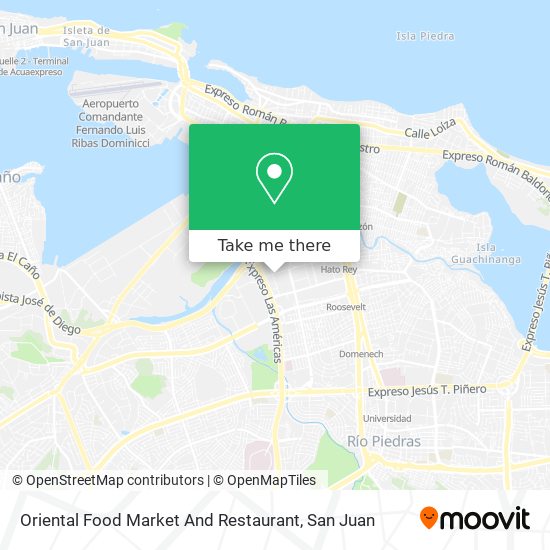 Oriental Food Market And Restaurant map