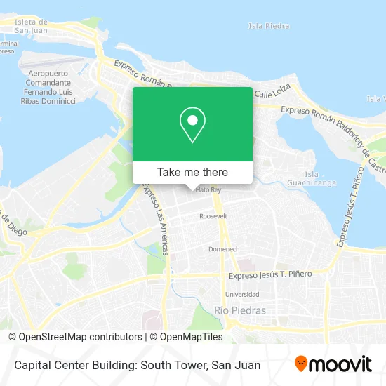 Mapa de Capital Center Building: South Tower