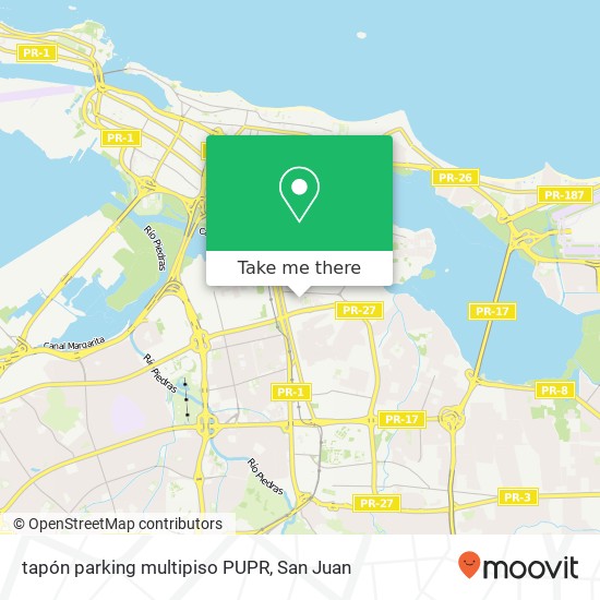 tapón parking multipiso PUPR map