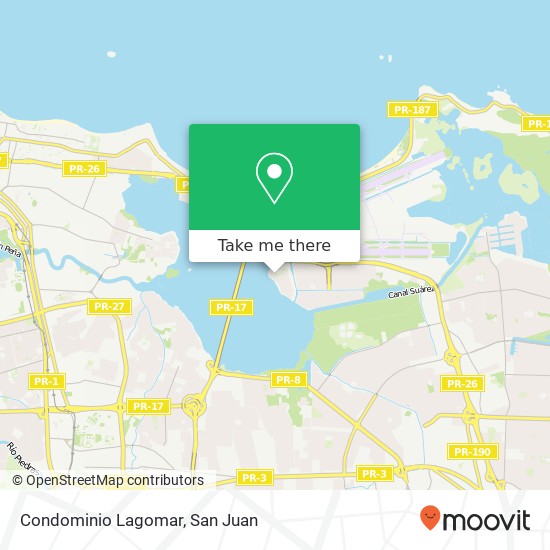 Condominio Lagomar map