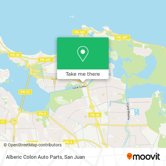 Mapa de Alberic Colon Auto Parts