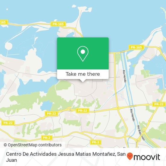 Mapa de Centro De Actividades Jesusa Matias Montañez