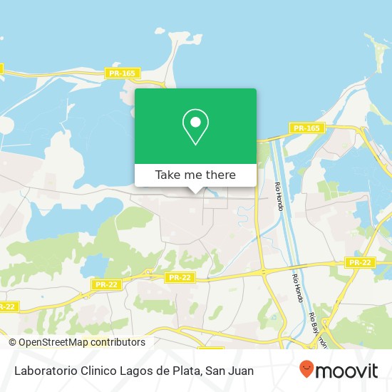 Laboratorio Clinico Lagos de Plata map