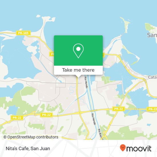 Nita's Cafe map
