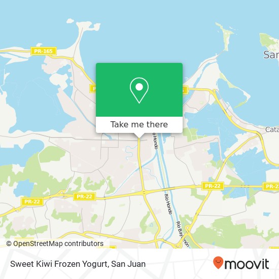 Sweet Kiwi Frozen Yogurt map