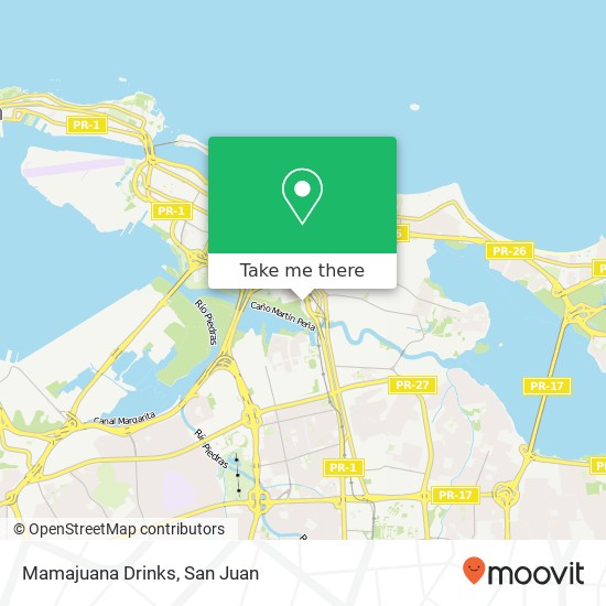 Mamajuana Drinks map